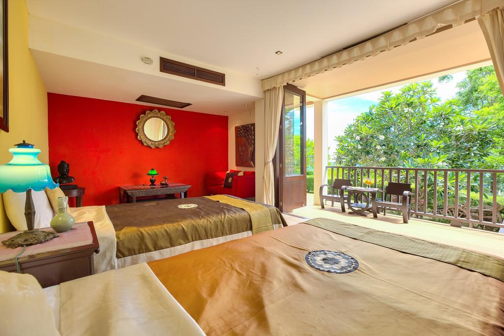 Villa Thai Teak - Panoramic Sea & Sunset Views Koh Samui Kamer foto
