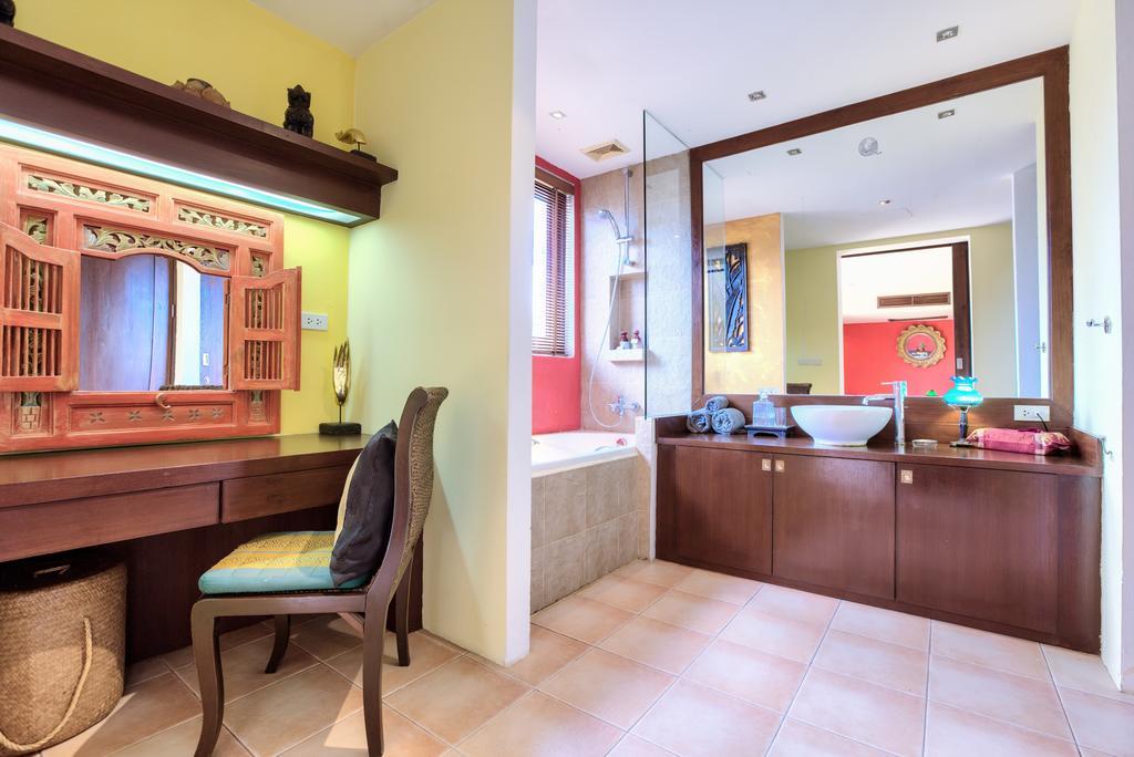 Villa Thai Teak - Panoramic Sea & Sunset Views Koh Samui Kamer foto