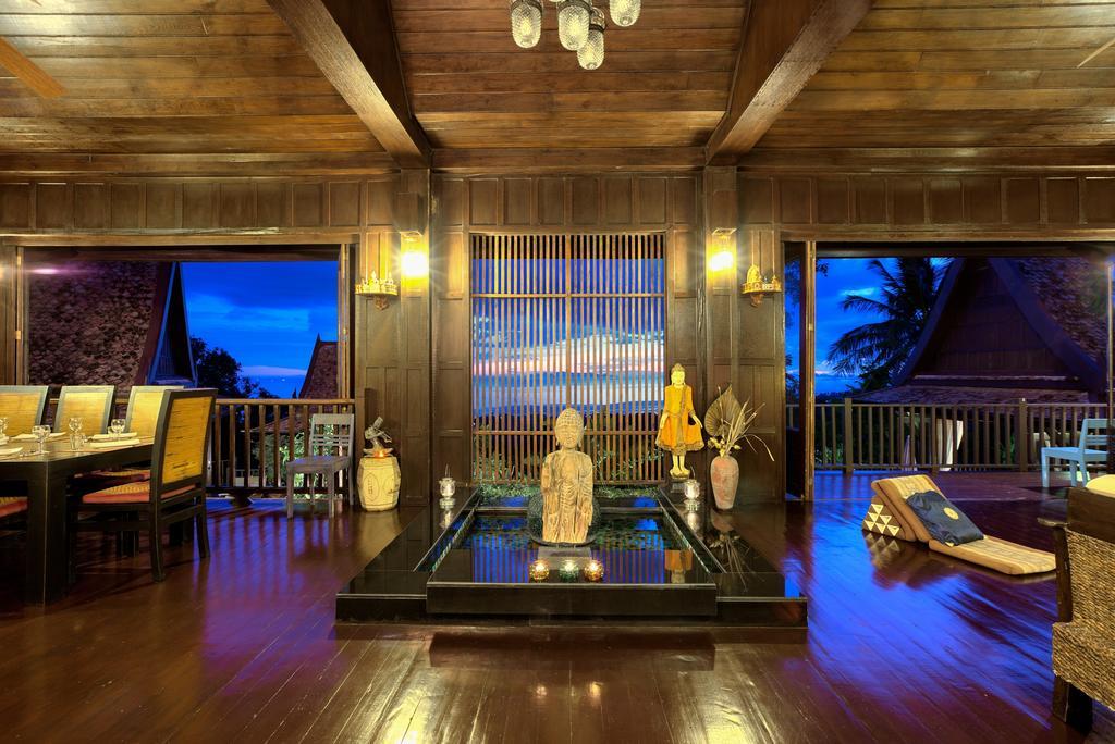 Villa Thai Teak - Panoramic Sea & Sunset Views Koh Samui Kamer foto